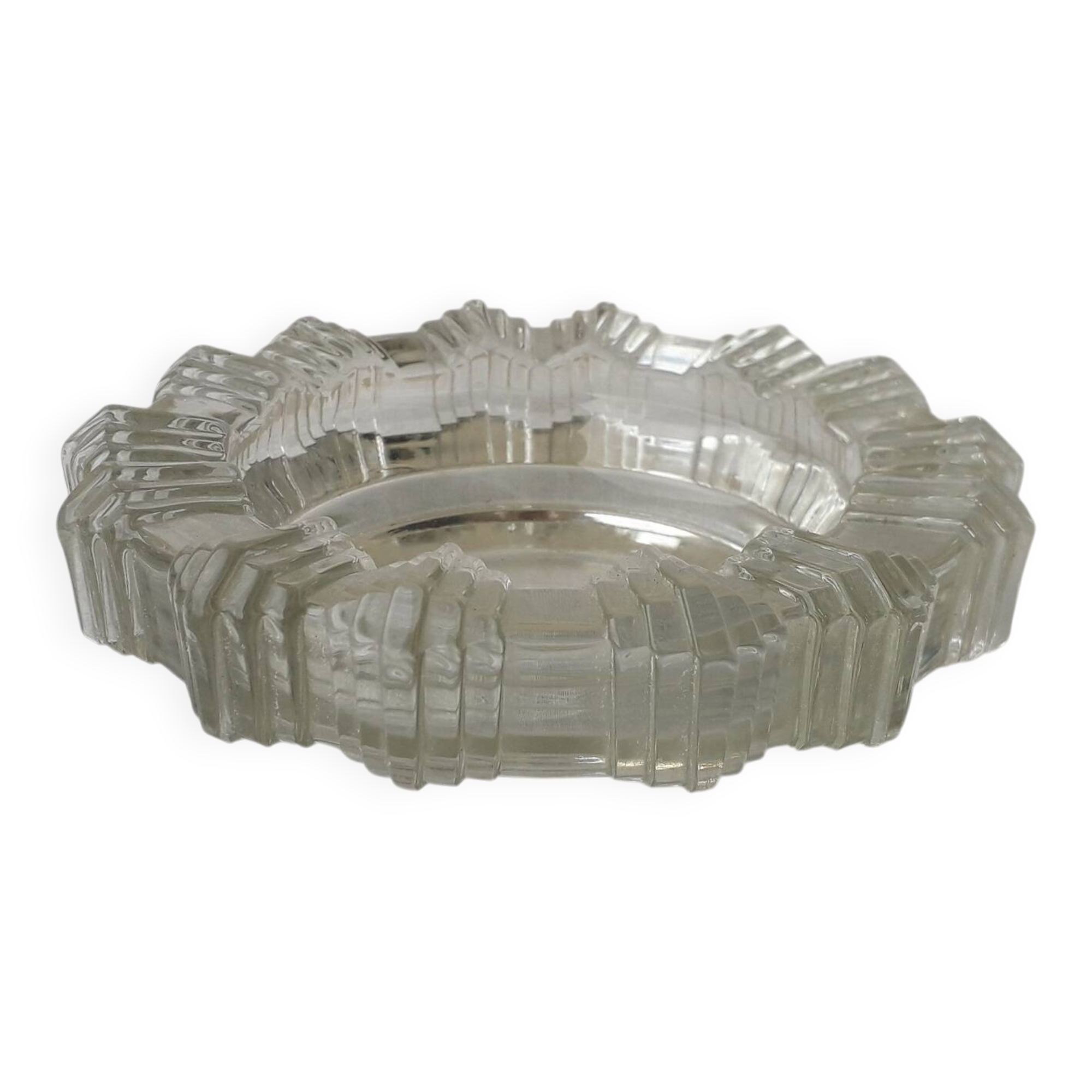 Ashtray or glass catchall.