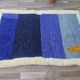 Handmade pure wool rug, size 1.4/2.6 m.