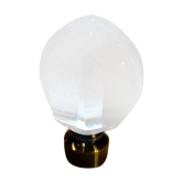 Boule en verre transparent