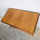 Table de chevet vintage aux pieds compas