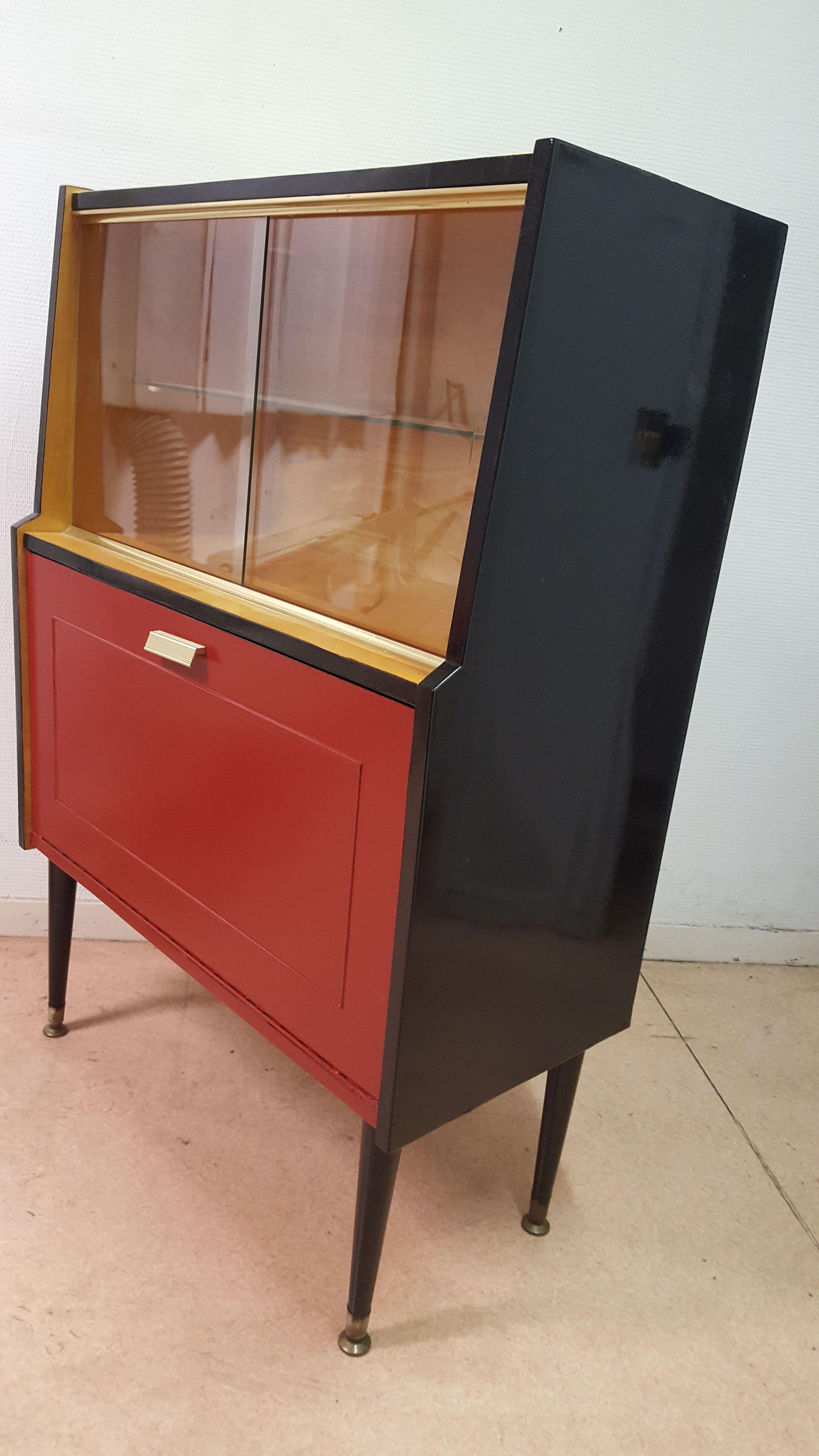 Meuble bar années 60