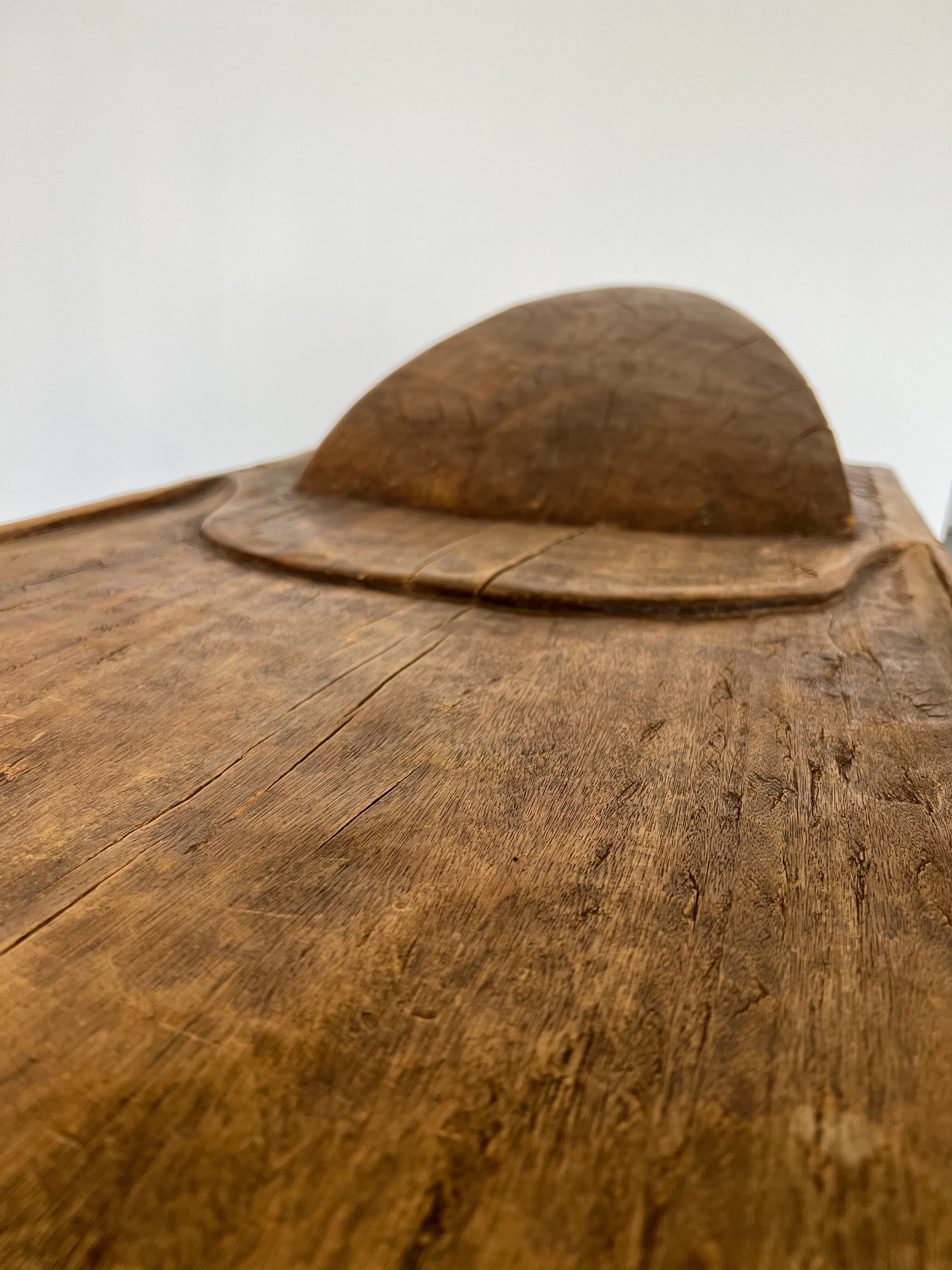 African Senoufo bench, bed, Ivory Coast, 50s