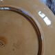 Plat rond vintage en majolique