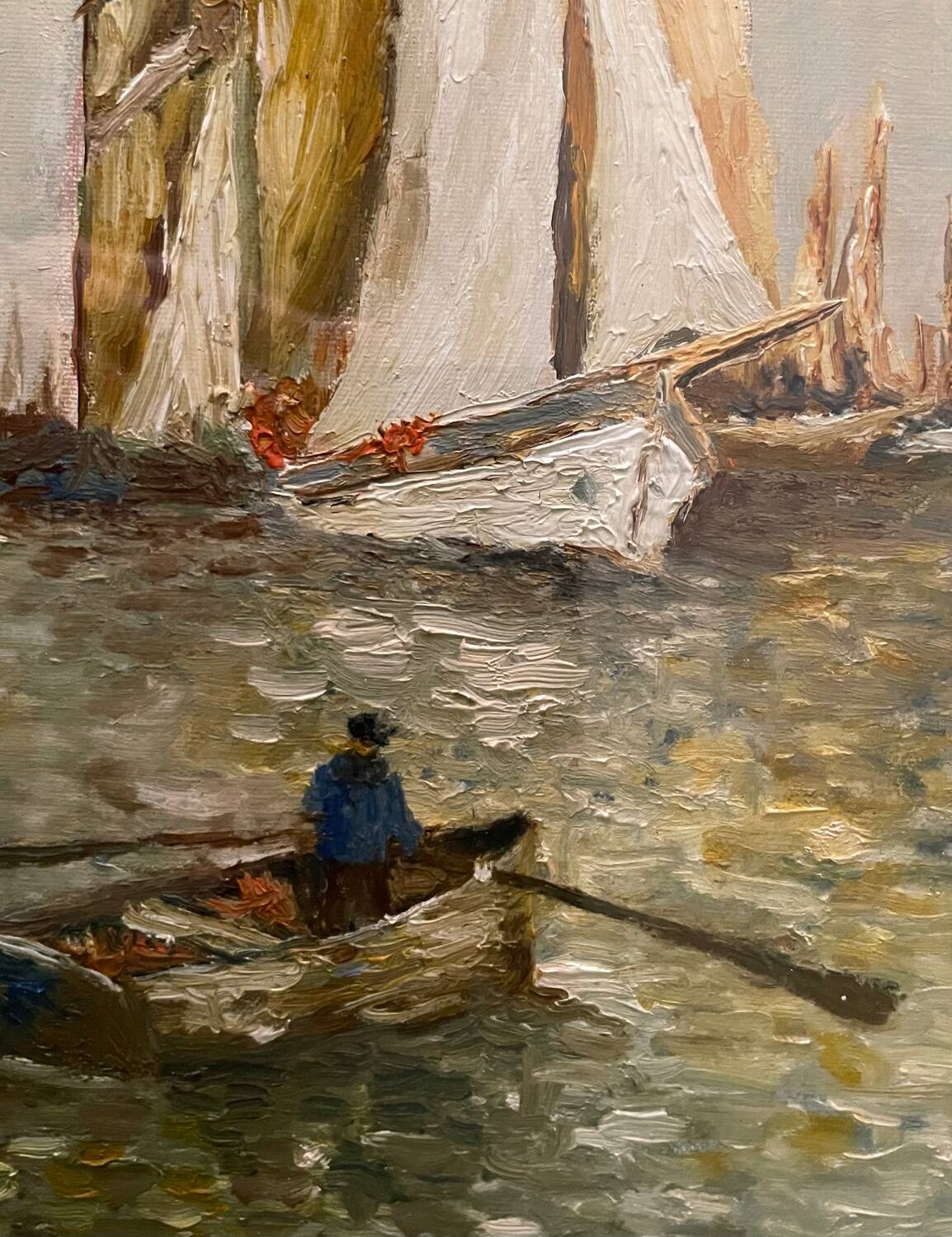 Animated marine landscape painting 20th century
