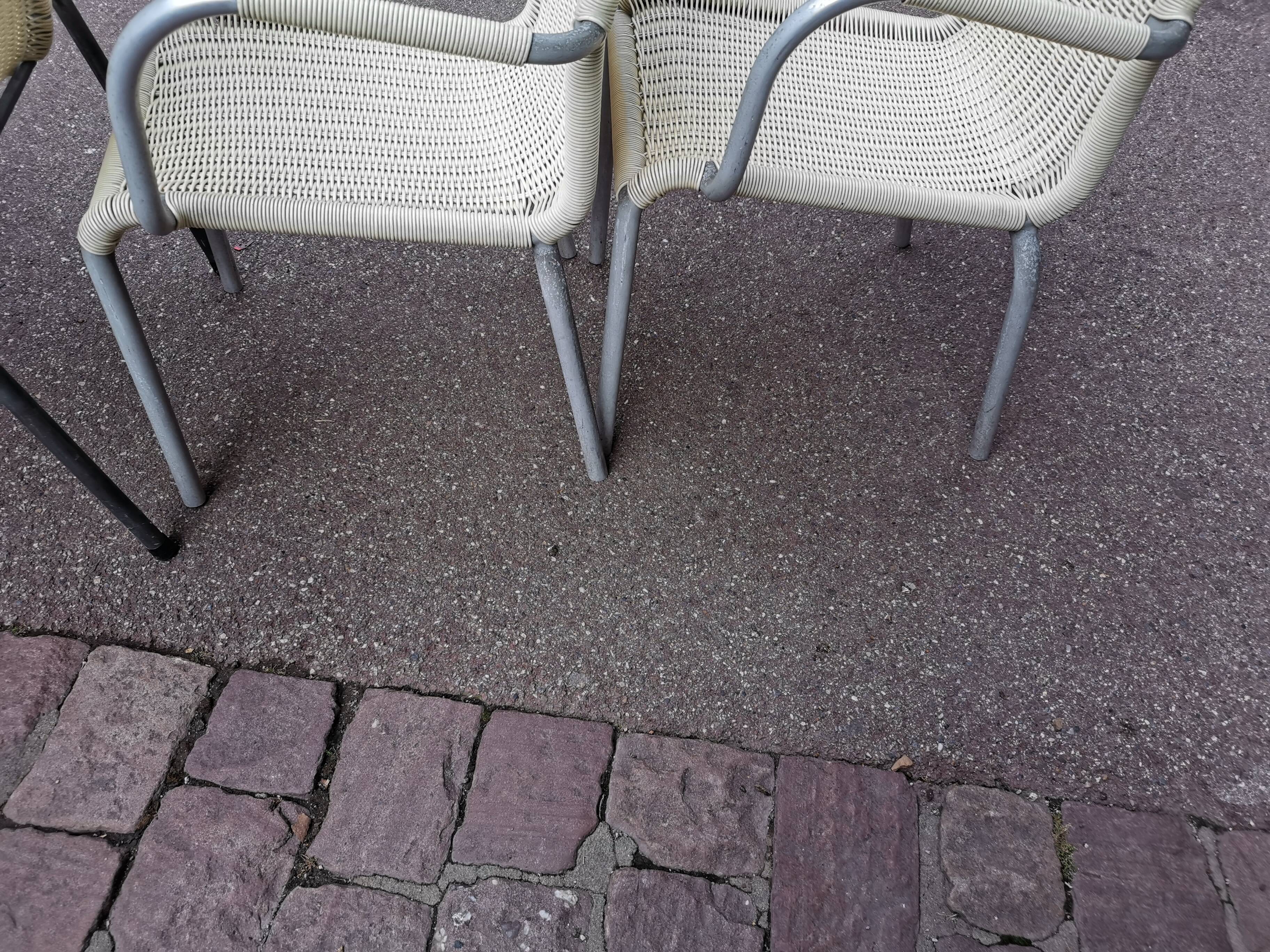 Terrace chairs from the 60s-70s
