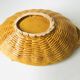 Rattan-style slip fruit bowl