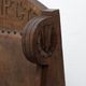 Late 19th century massive throne chair