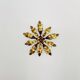 Floral Hollywood Regency Wall or Ceiling Lamp