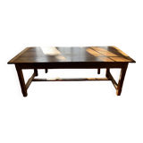 Solid oak farm table for 6 - 8 people