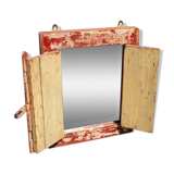 54x43cm Rajasthan wooden mirror