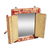 Miroir en bois du Rajasthan 54x43cm