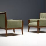 Lounge Chairs by Jac. van den Bosch, Netherlands, 1920s