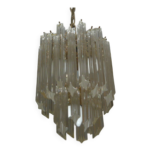 Lustre en cristal de - paolo venini