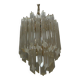 Murano crystal chandelier by Paolo Venini 1970/1980