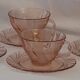 Cups and saucers vereco model beau rivage
