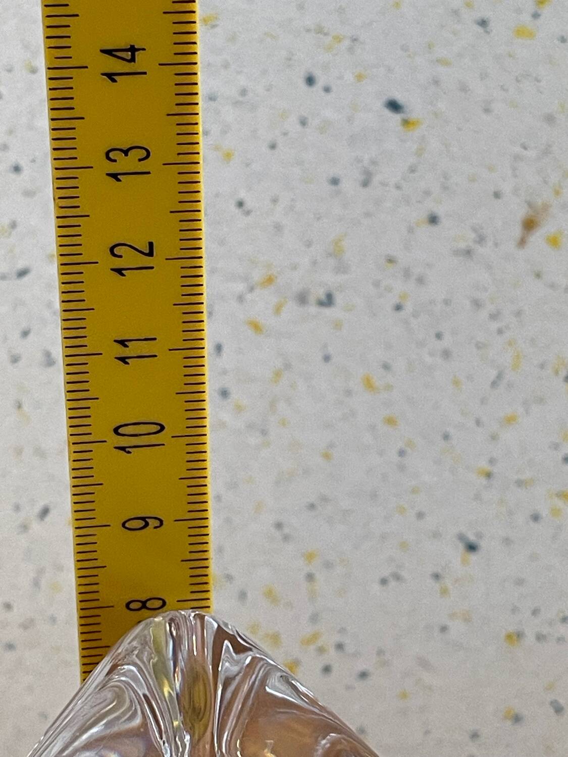 Cendrier ou vide-poche en Cristal de Bayel