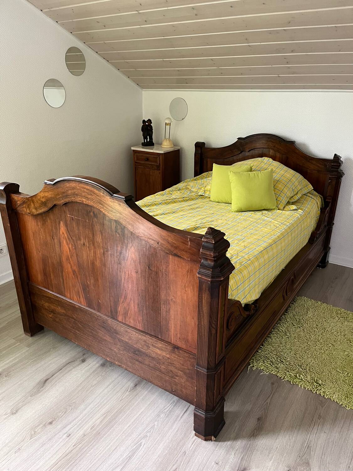 Old bed in Louis Philippe style