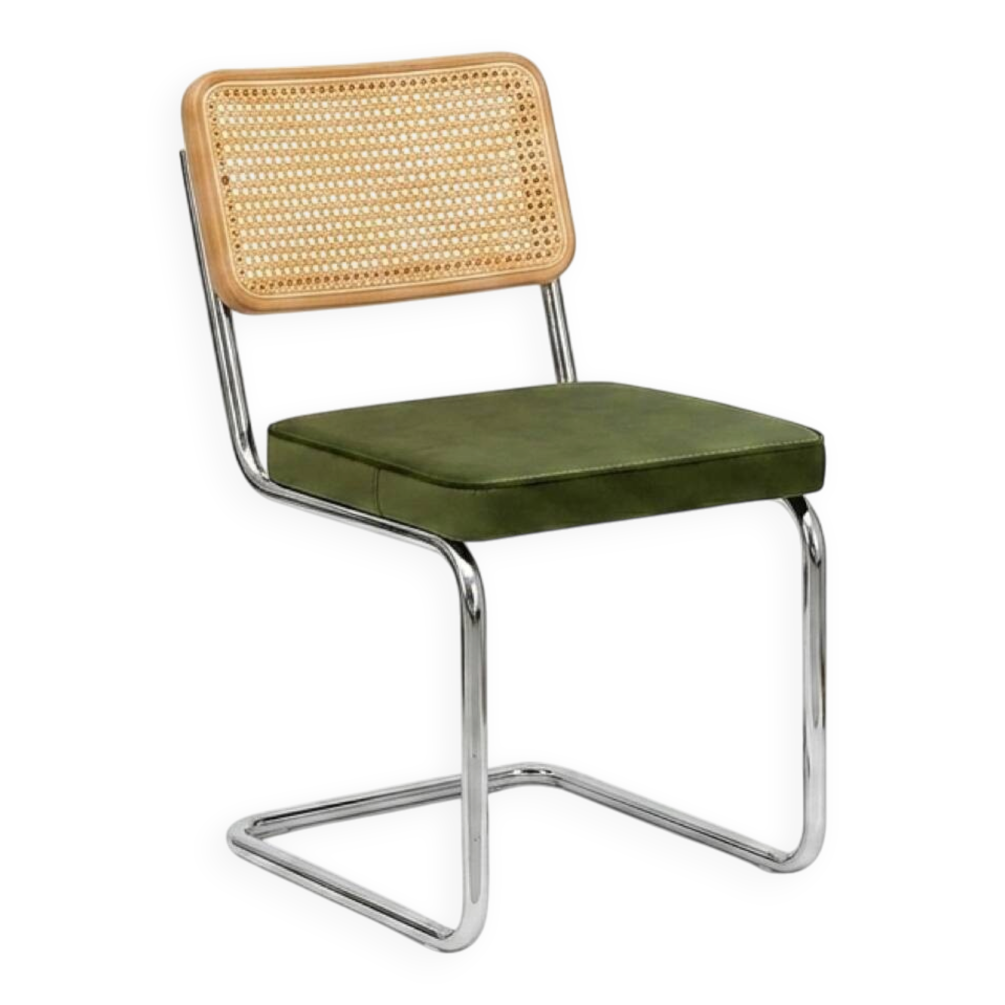 Lot de 4 chaises cantilever / Style Bauhaus