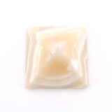 Alabaster pyramid paperweight, 1970s