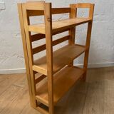 Bookcase wooden shelf