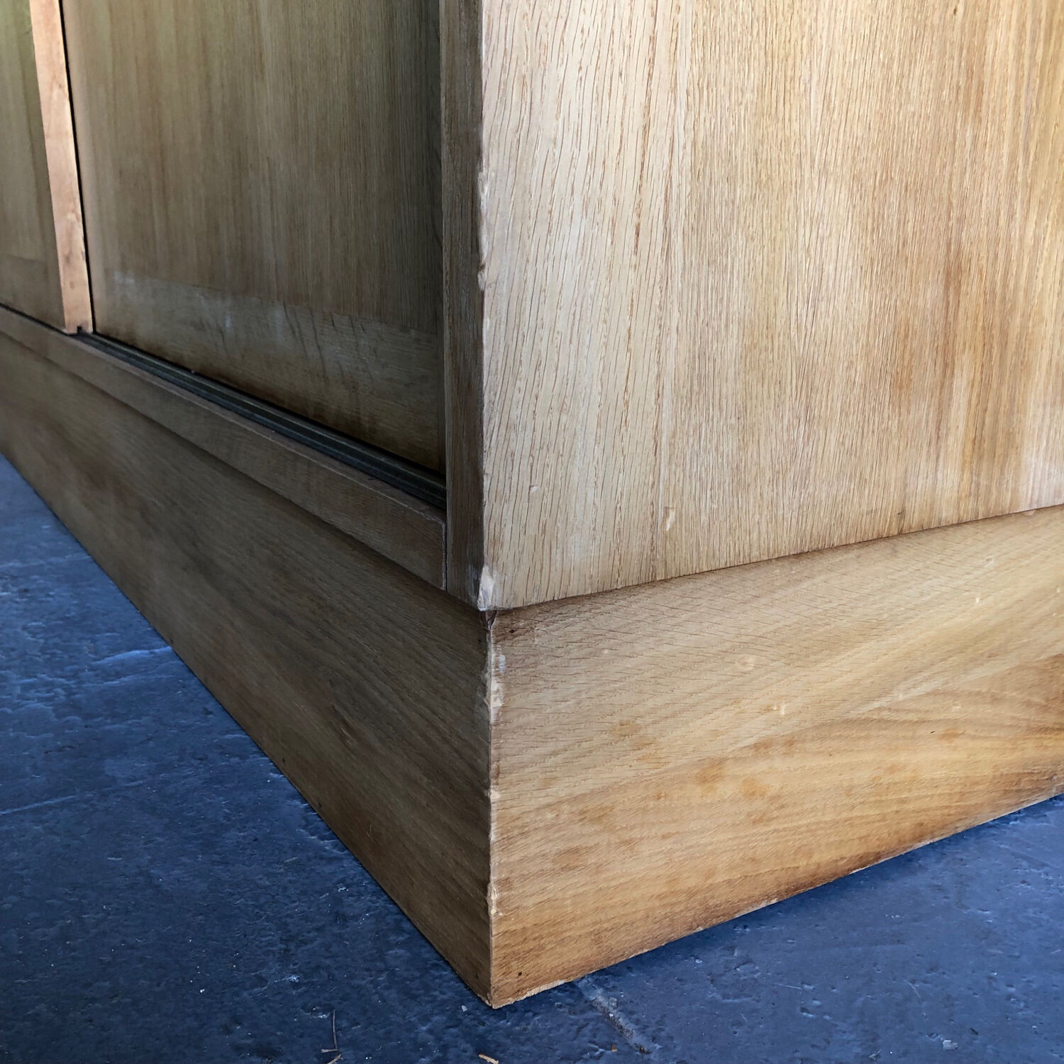 XL vintage oak bookcase