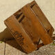 the CAULIER brewery wooden crate