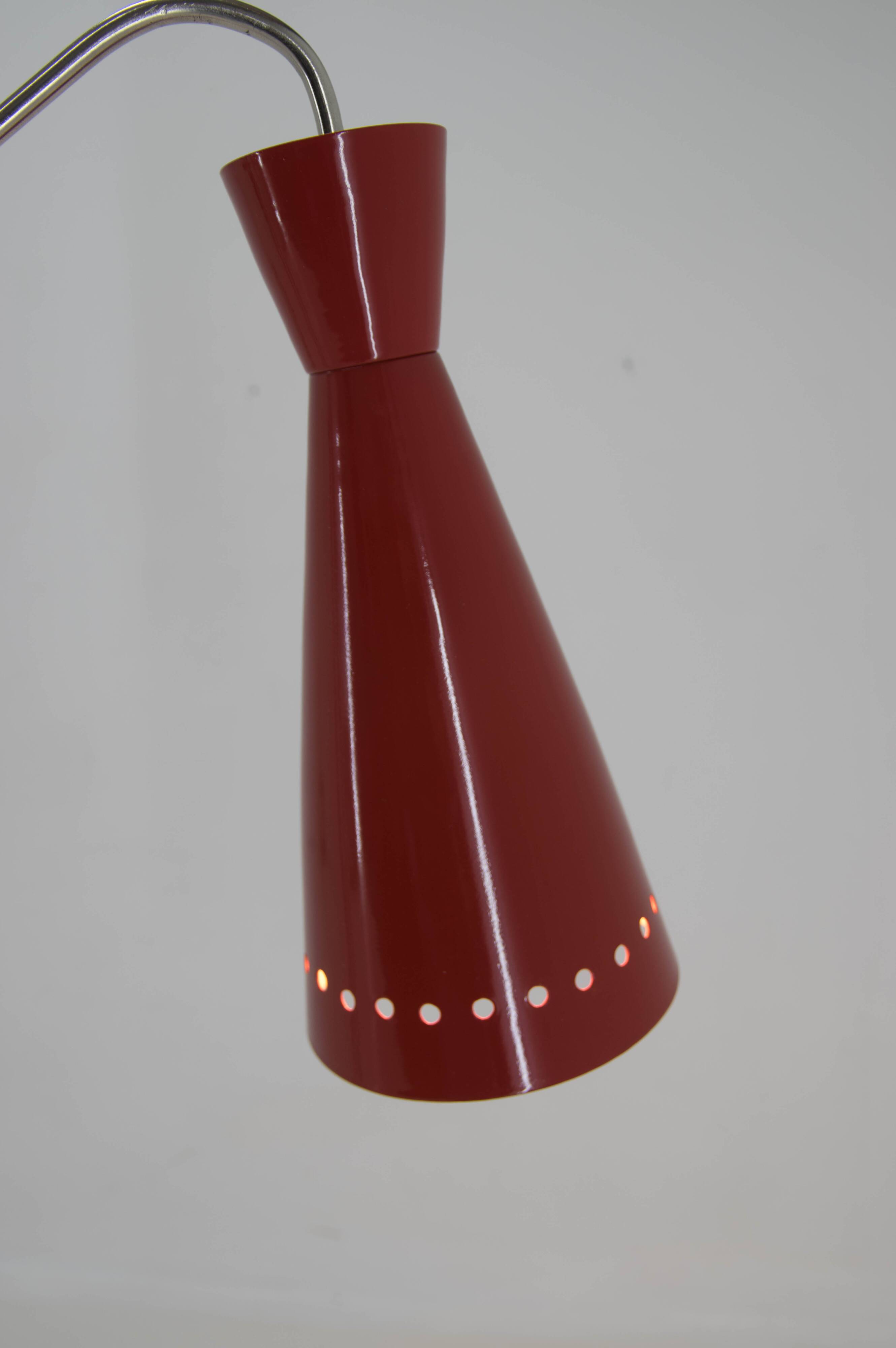Space Age Floor Lamp, Czechoslovakia, 1960s