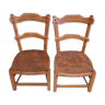 Lot of 2 chairs