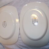 Lot 2 dishes raviers saline France