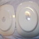 Two plates of salt dishes from France.