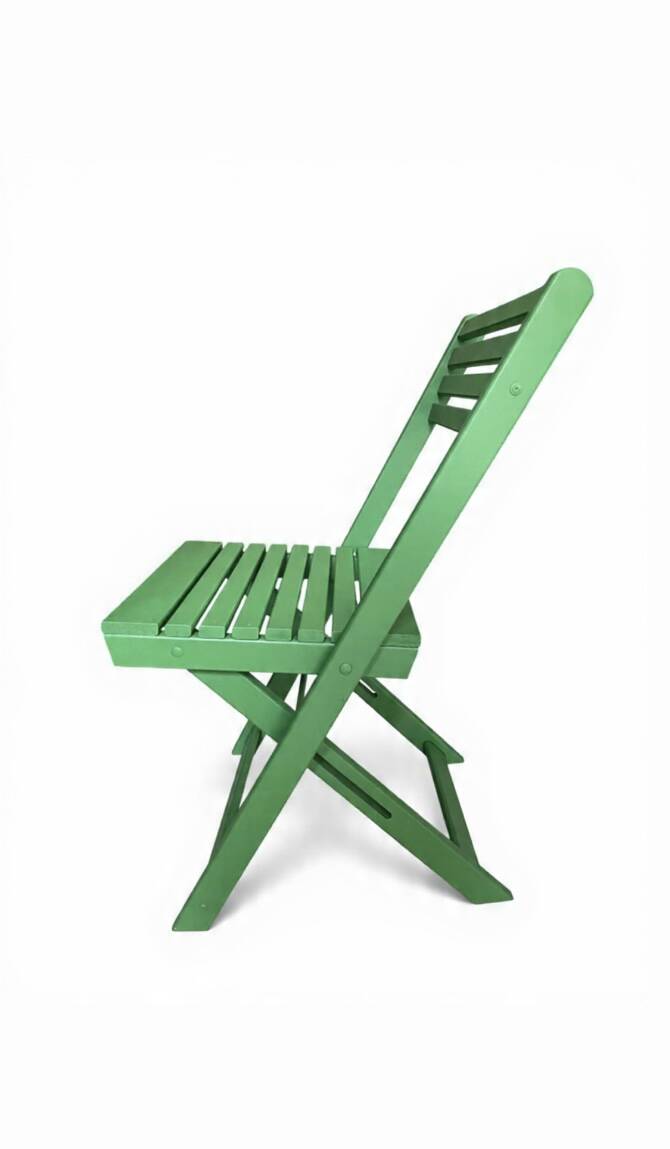Vintage folding chair KWA – Scandinavian design Sweden – 1970s
