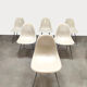 Vintage Herman Miller Fiberglass DSX dining chairs Charles & Ray Eames