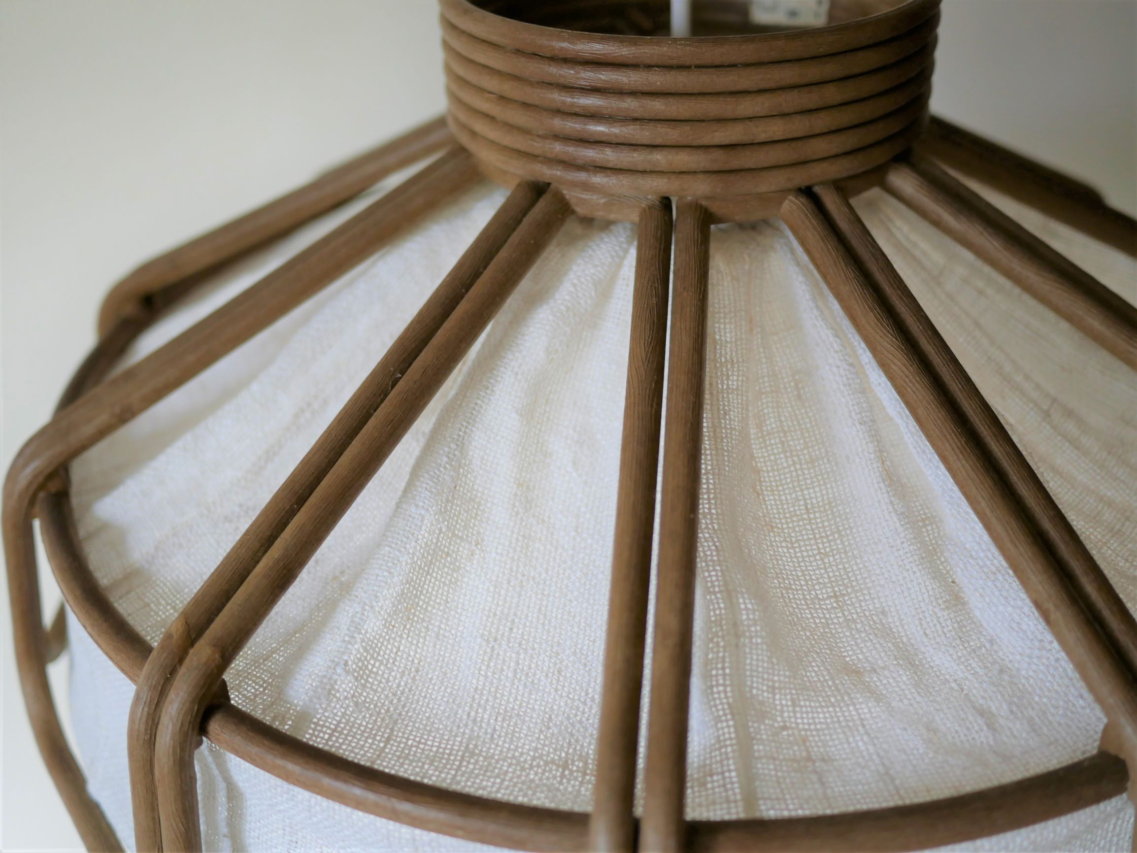 Vintage rattan imitation  hanging