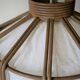 Vintage rattan imitation  hanging