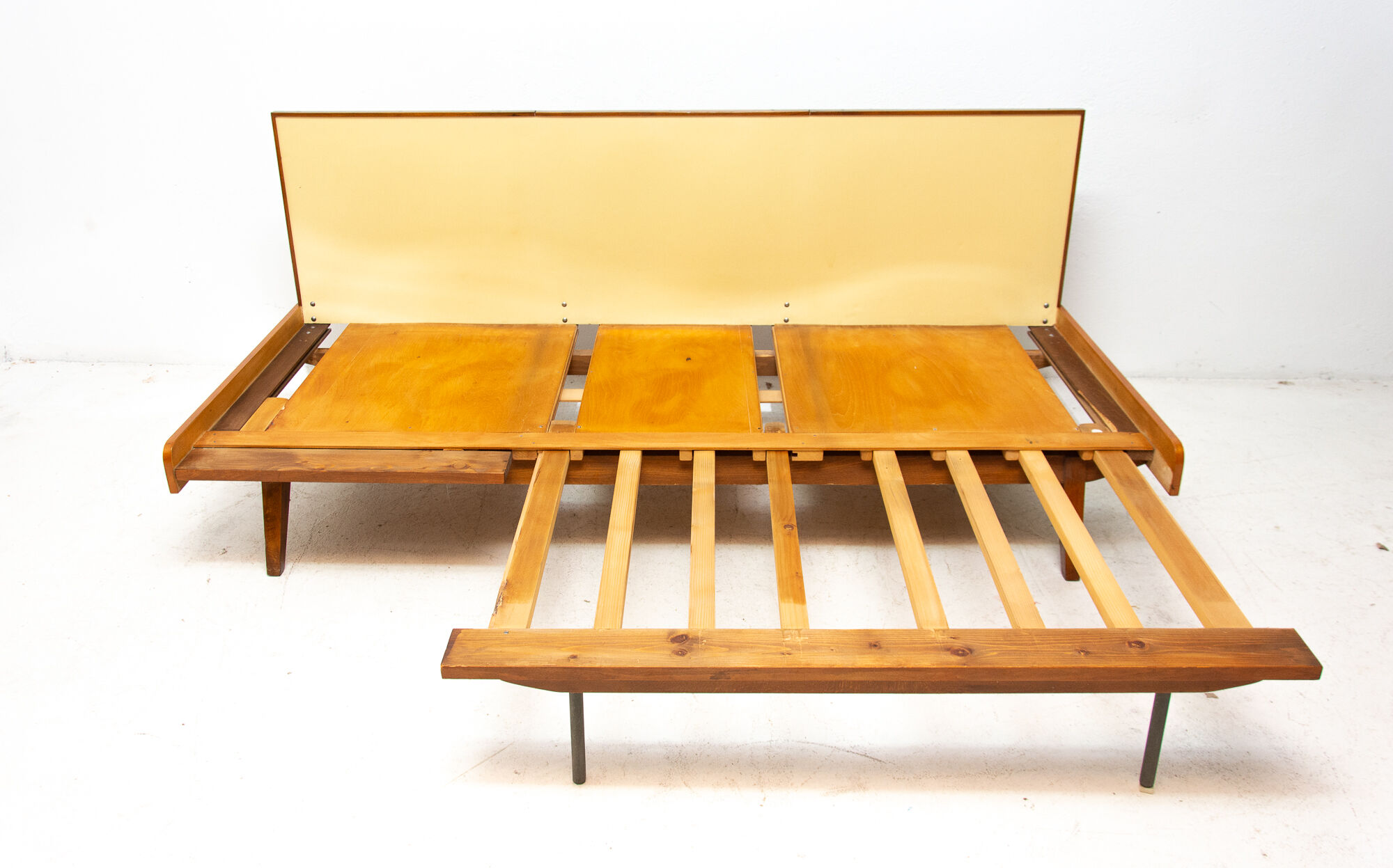 Mid century corner folding sofa by František Jirák For Tatra Nábytok, 1960