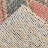 4x8 Pale Red Oriental Vintage Rug, 132x260Cm