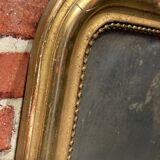 Antique Louis Philippe wooden mirror