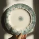 6 flat plates in earthenware from HB Choisy-le-Roi "Henriette"