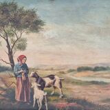 Goat painting table