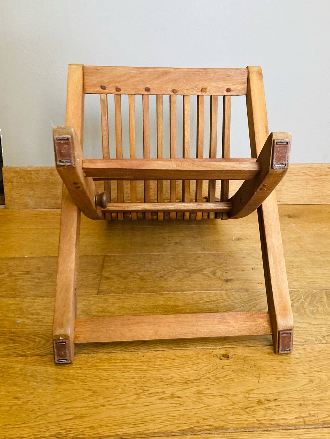 Scandinavian Vintage Folding Garden Chair for Children, Made in Denmark