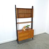 Armoire design en teck Musterring avec pieds noirs