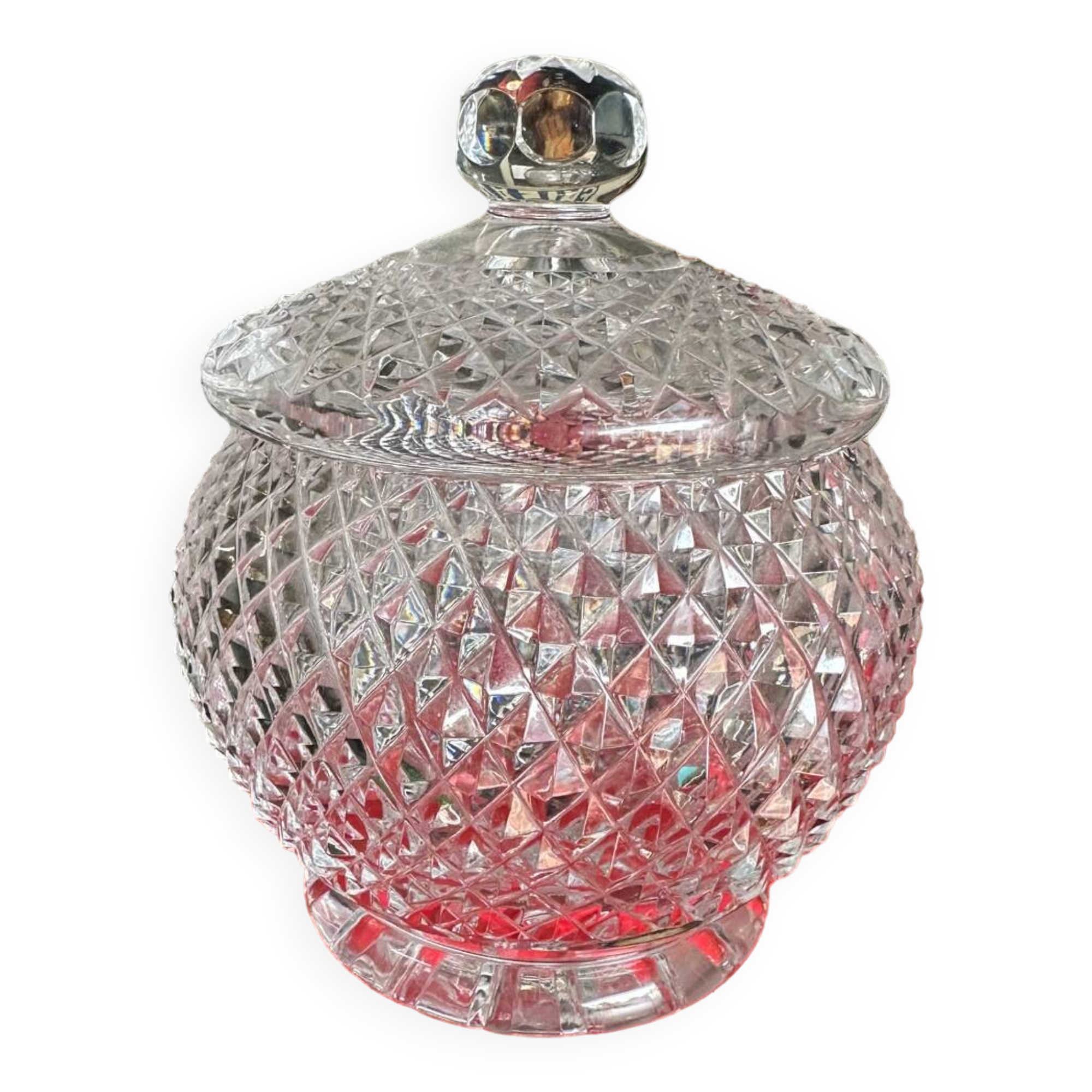 Baccarat crystal candy box