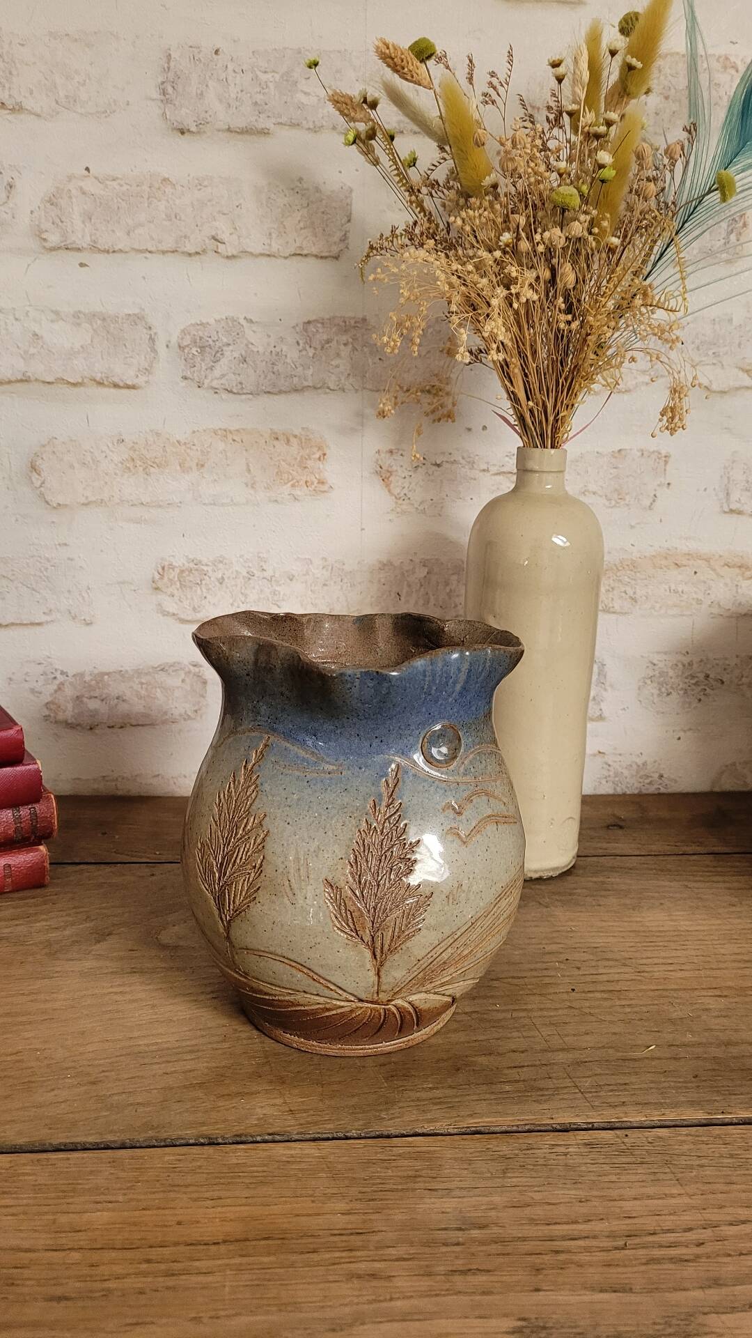 Stoneware vase