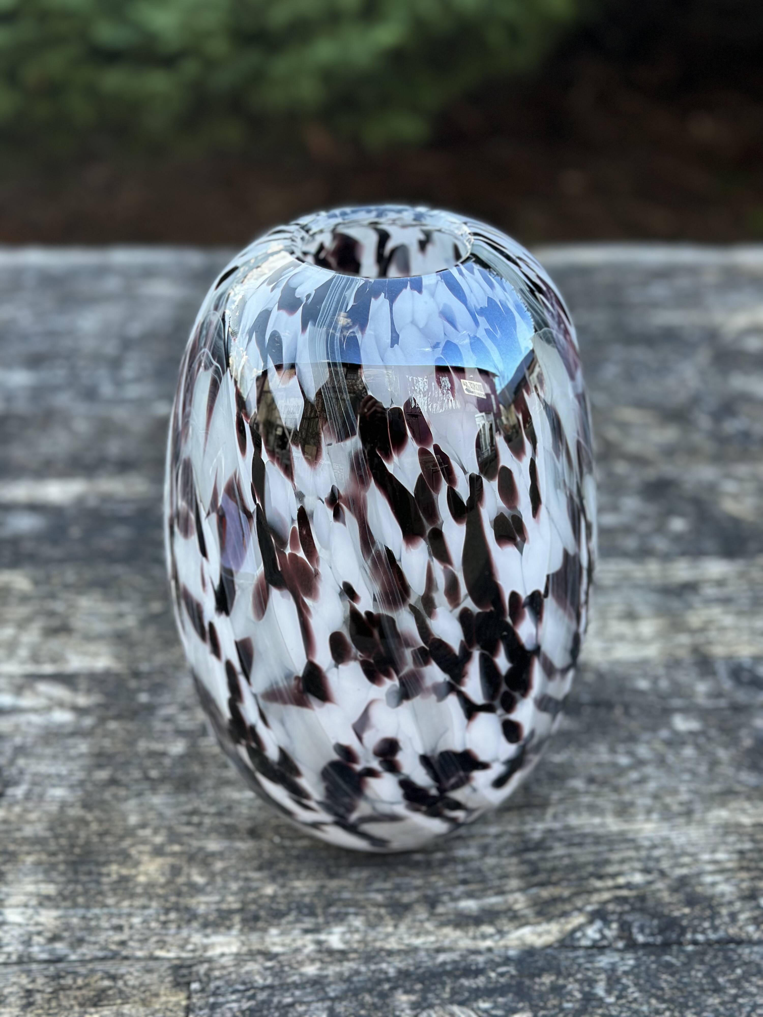 Murano glass vase Height 28 cm