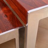 A set of vintage mid-century Merrow Associates coffee nesting tables - Rosewood