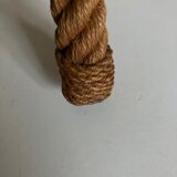 Living room lamp in braided rope 1950 Riviera