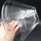 Top-shaped glass carafe - Complete with its cap - Beautiful elegant shape