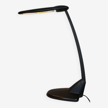 Black desk lamp Unilux Brio design 1980