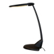 Lampe de bureau noire  Unilux Brio design 1980