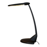 Lampe de bureau noire  Unilux Brio design 1980